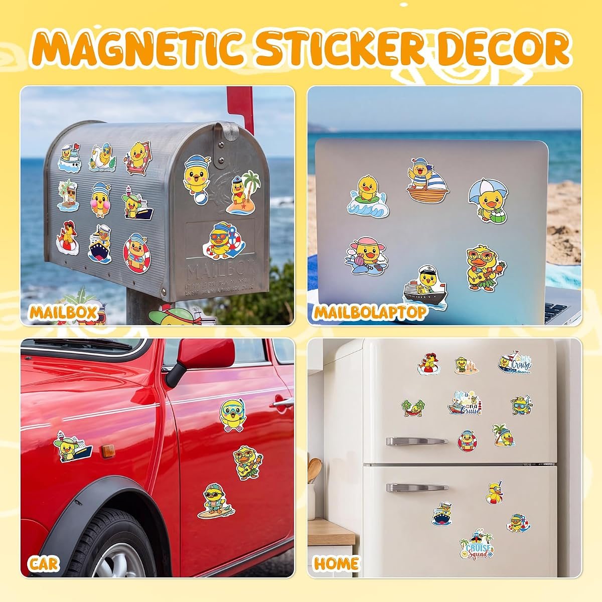 30-Piece Duck Cruise Door Magnets, view 5
